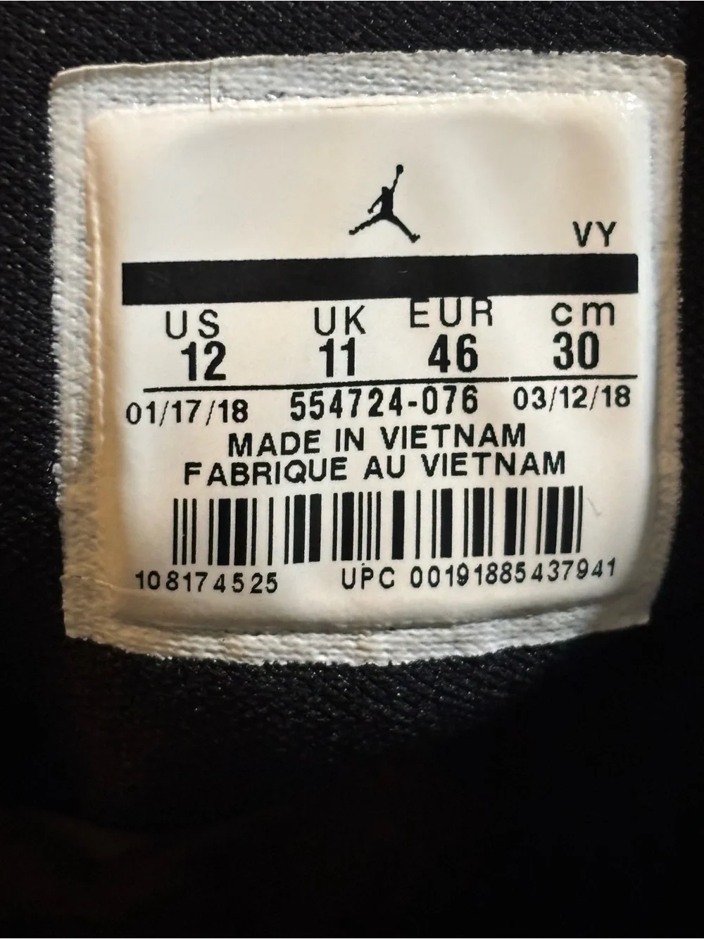 Air Jordan 1 Mid Last Shot size 12  excellent condition